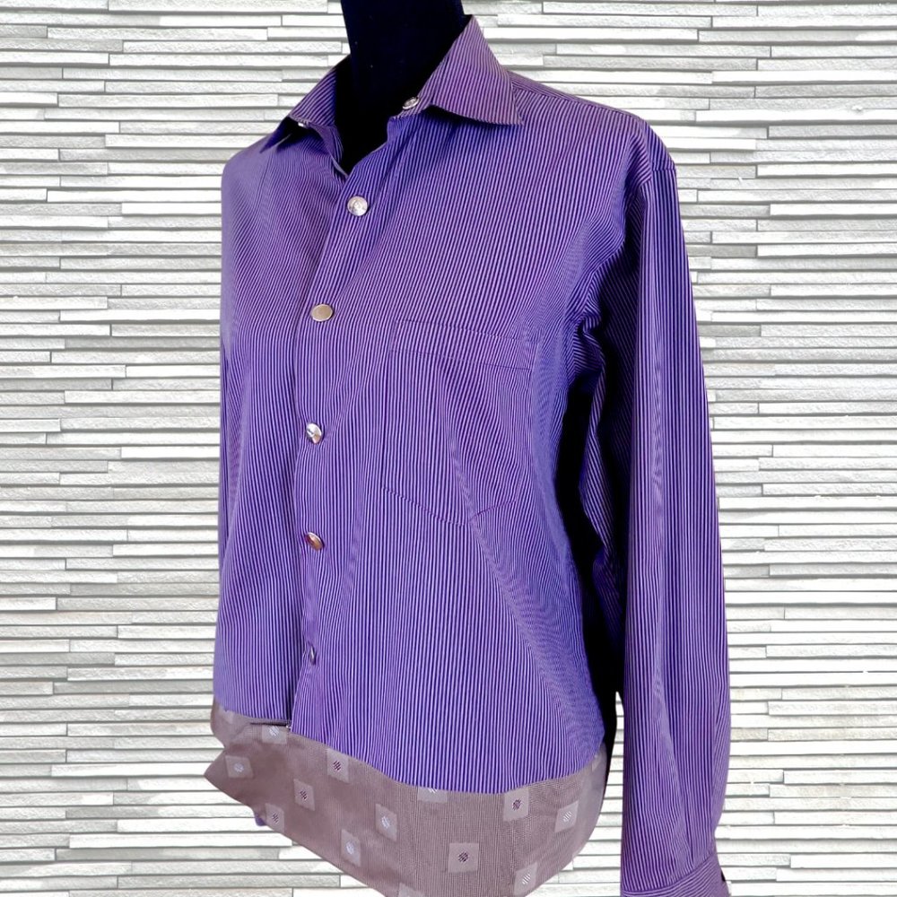 Upcycled Purple Passion Shacket